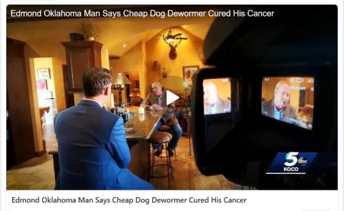 Dog dewormer cancer screenshot