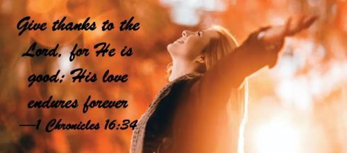1Chron16 34