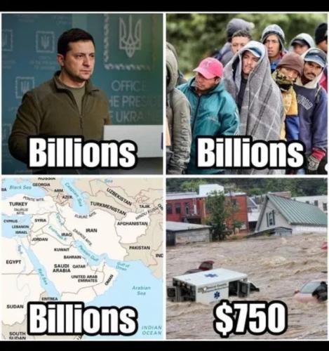 Billions FOR THEM BUT NOT YOU TAXPAYERS !