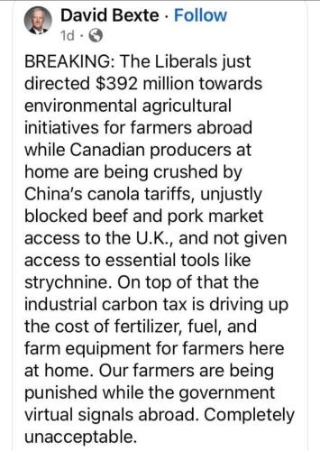 more money sent outside canada