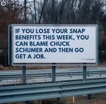 CHUCK DEMOCRATS SNAP SHUTDOWN
