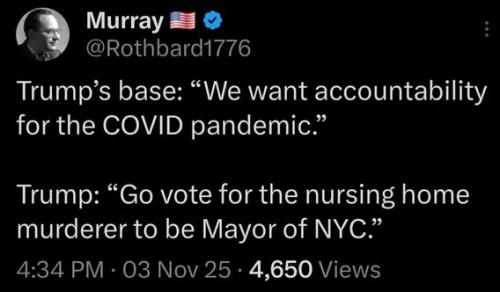 Go vote for the  nursing home murderer to be Mayor of New York City instead of the Pislamic liar  !
