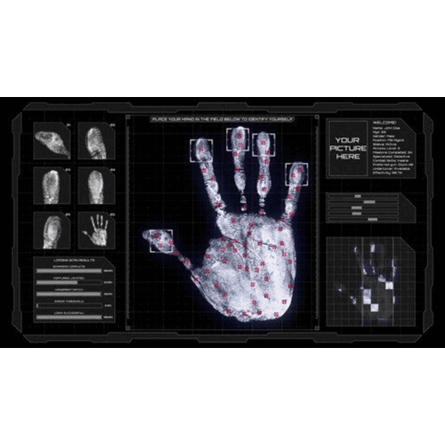 Biometrics Hand Scan