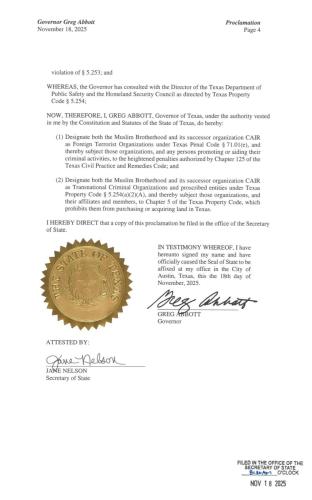 DON'T MESS WITH TEXAS! This prevents Muslims from acquiring lands