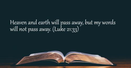 Luke 21 33 III