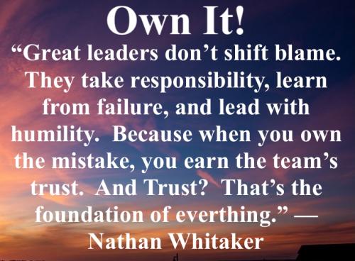 1-Leadership - Own It