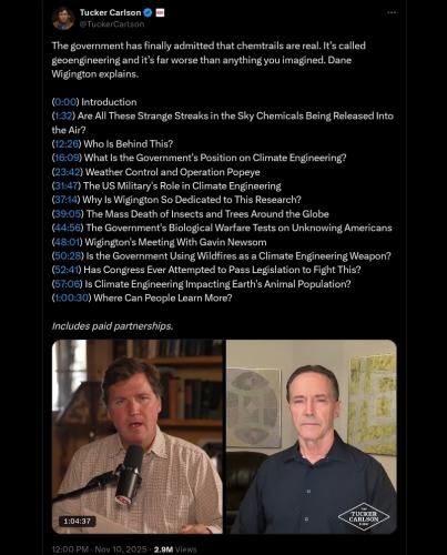 Bingo it's  no longer conspiracy theory🙄