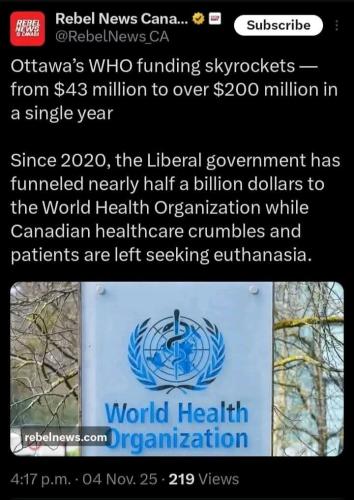 Canadian funding skyrockets