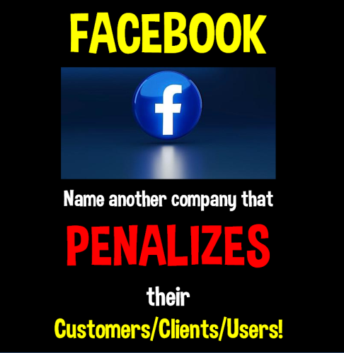 facebook penalizes