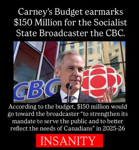 150 million more for CBC