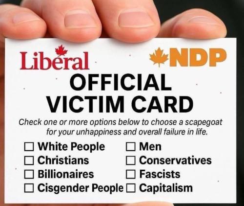victim card