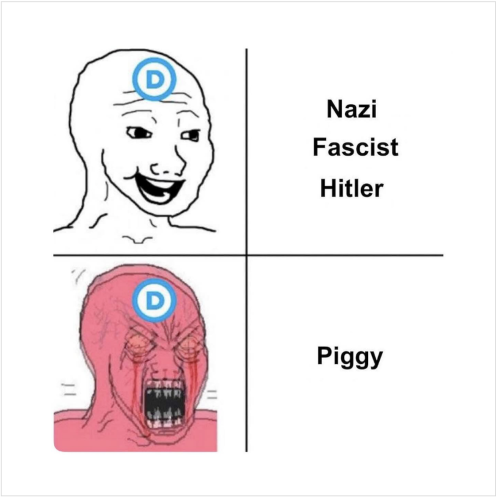 DEMOCRAT NAME CALLING 666