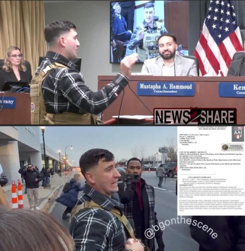 Well I hope he wins. That asshole dearborn mayor needs to be defeated