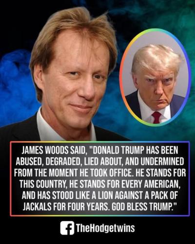 james woods said