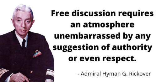 rickover free discussion