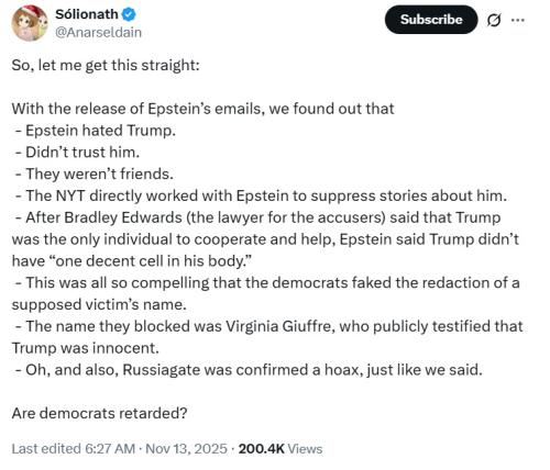 Epstein Release Summary