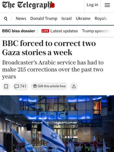 BBC corrections