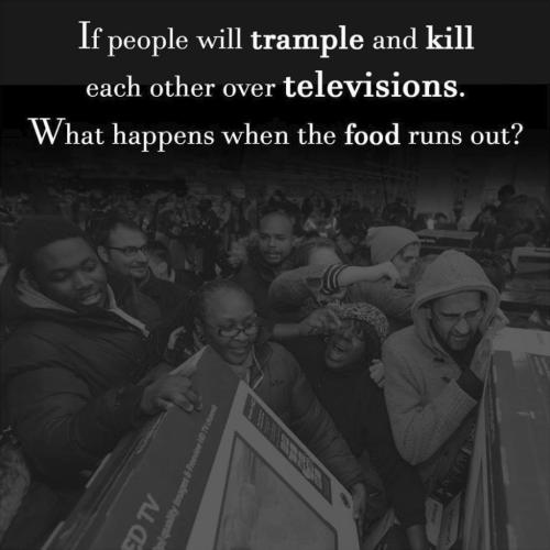 when the food runs out