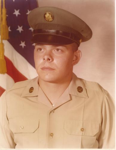 basic training pic of me