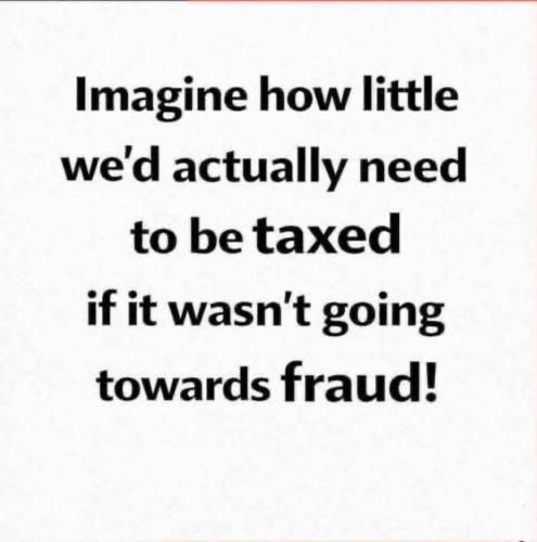 Need to abolish taxation