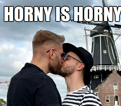 AA Horny is horny meme