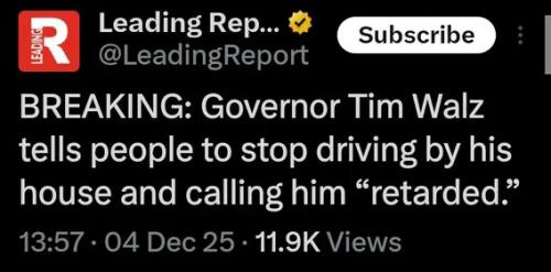 walz-stop-driving-by-calling-retard