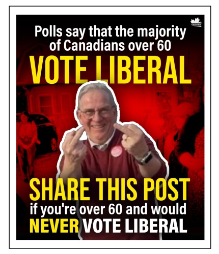 never vote liberal