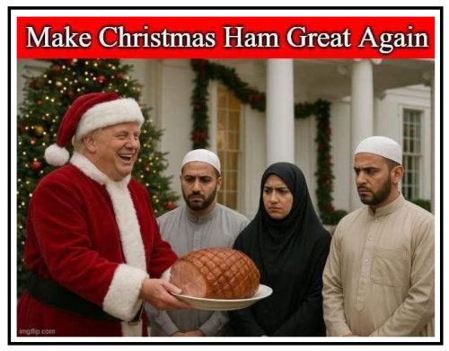 Christmas ham