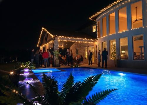 Xmas at the Burroughs Pool & Spa