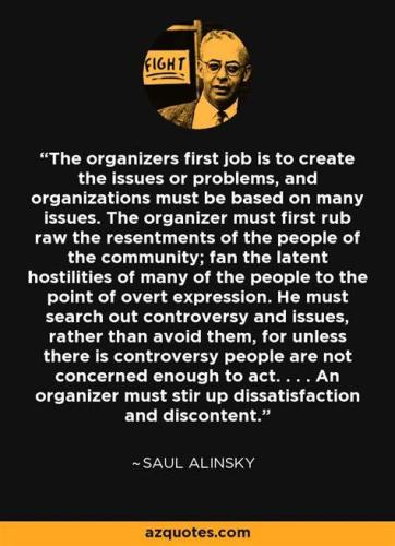 OBAMA SAUL ALINSKY