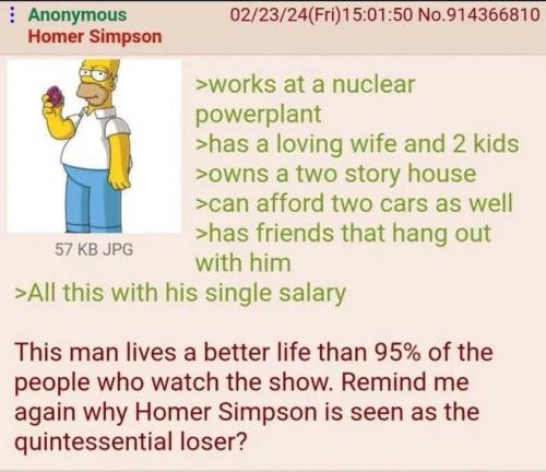 why-homer-quitessential-loser