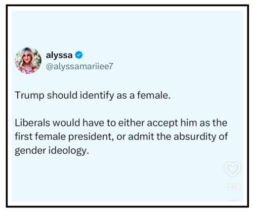 identify as female