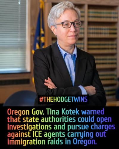 Oregons Lesbian Governor