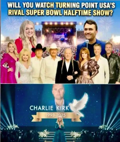 Awesome line up at TURNING POINT same time Superbowl halftime
