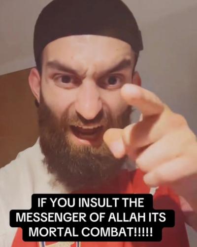 This asshat thinks he owns everyone's tongue