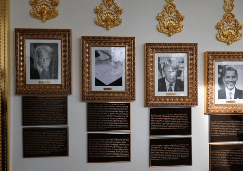 presidential plaques
