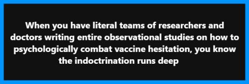 Vaccine Indoctrination