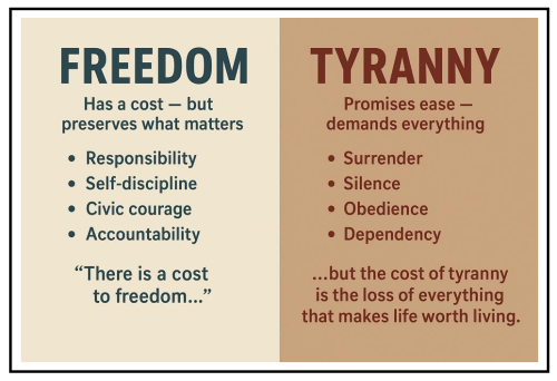 freedom vs tyranny