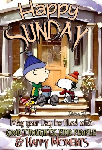 morning winter sunday 9