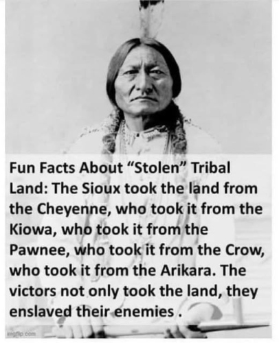 Stolen tribal land