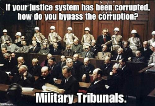 Most are unaware of Military tribunal