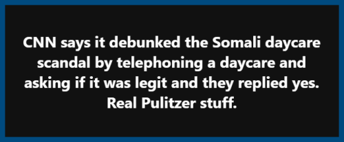 CNN Debunks Somali Daycare Fraud