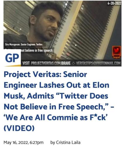 project veritas twitter censorship no free speech we are all as commie af as fuck gp 20220516