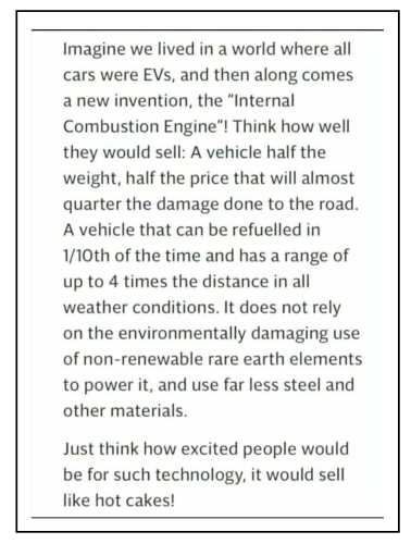 world of EVs