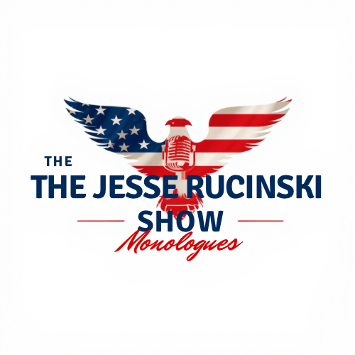 Dynamic Emblematic Logo with Eagle and Microphone