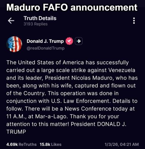 Maduro FAFO announcement.768px