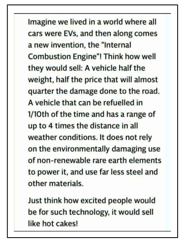 world of EVs