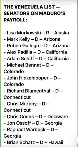 List of U.S. Politicians who are getting kickbacks