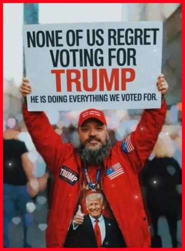 None of us regret voting for Trump.768px