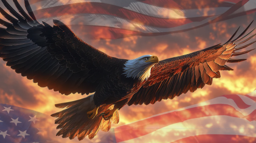 Eagle-flag